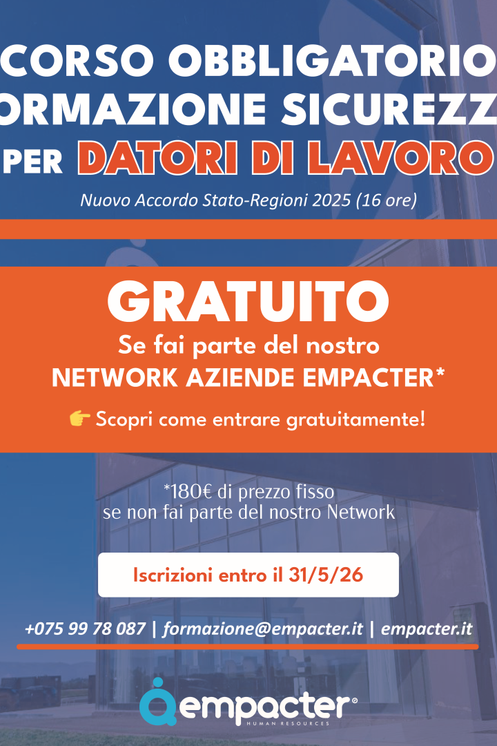 Corso Obbligatorio di Formazione sulla Sicurezza per i Datori di Lavoro